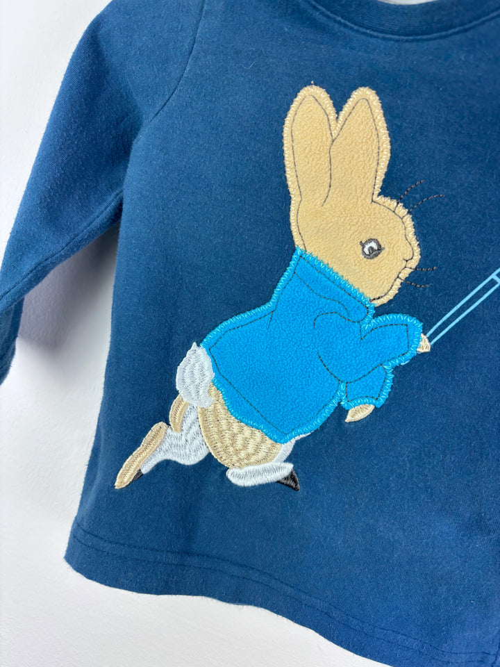 Blade & Rose Blue Peter Rabbit Top and Leggings Set 0-3 Months-Sets-Second Snuggle Preloved