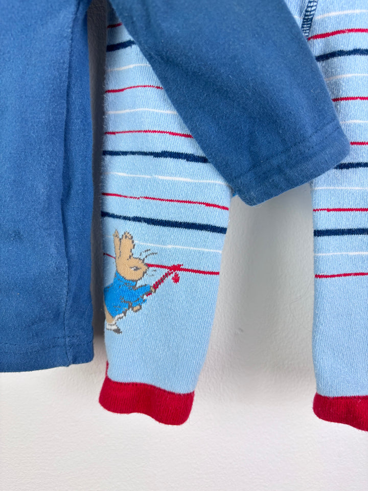Blade & Rose Blue Peter Rabbit Top and Leggings Set 0-3 Months-Sets-Second Snuggle Preloved
