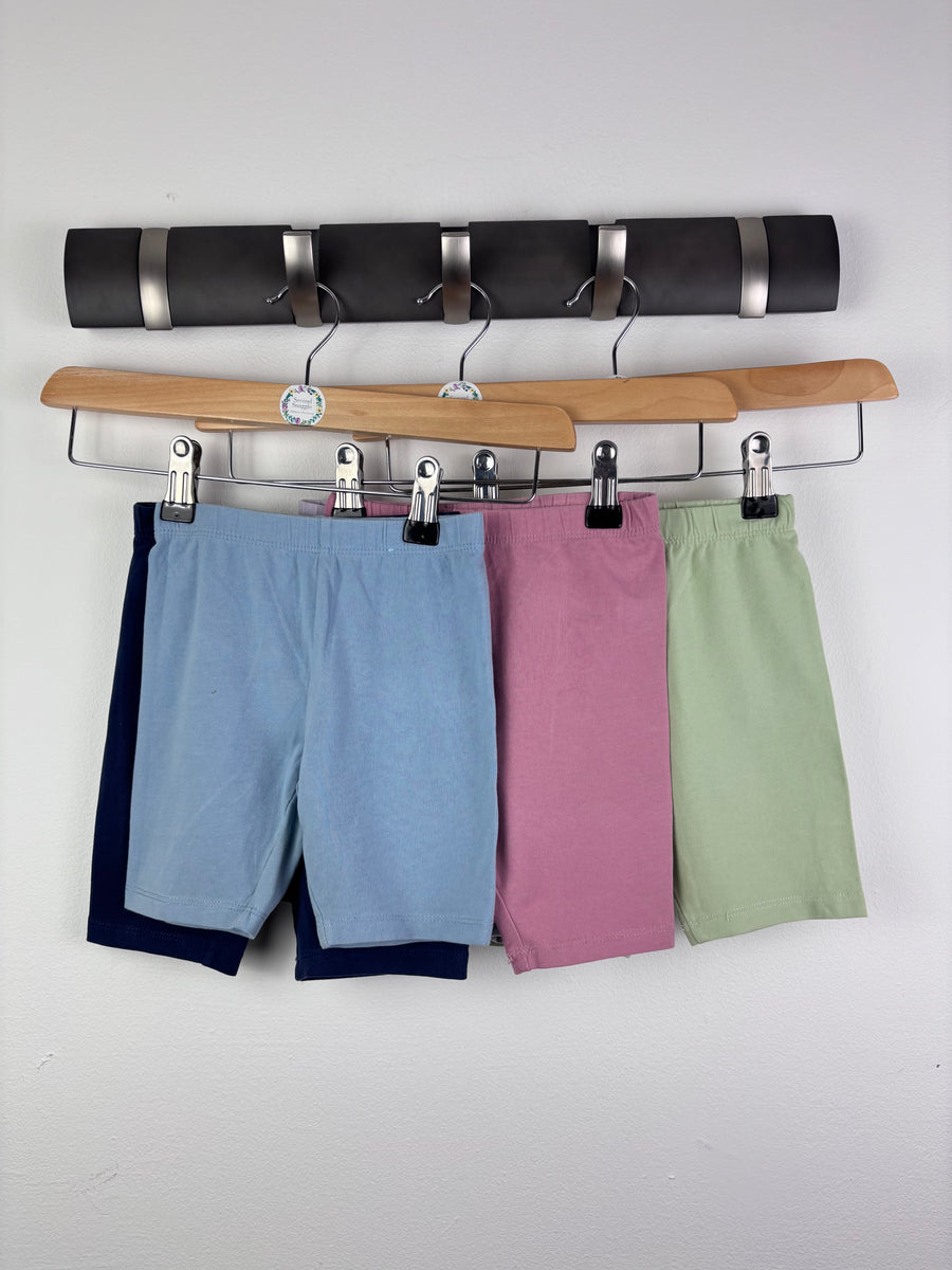 TU Mixed Colour Shorts Bundle of 5 3-4 Years-Shorts-Second Snuggle Preloved