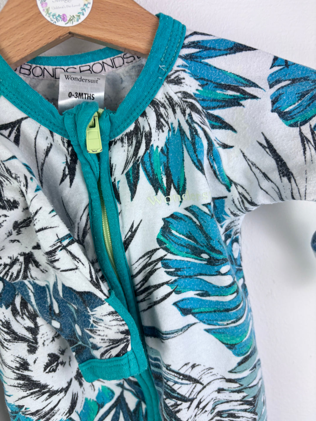Bonds Tropical Zip Sleepsuit Bundle Newborn-Sleepsuits-Second Snuggle Preloved