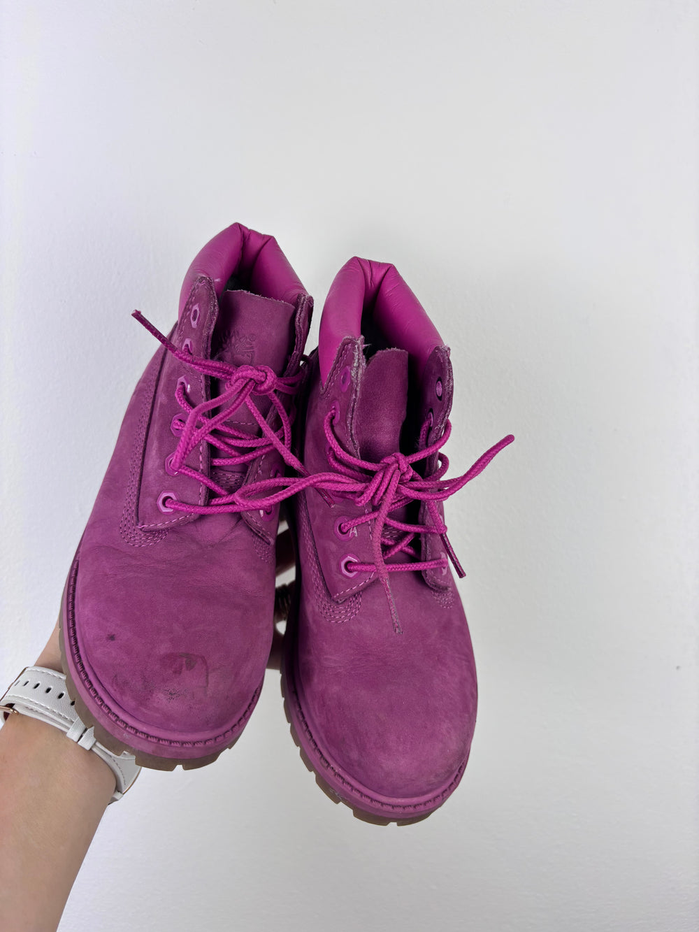Timberland Purple Boots UK 12-Boots-Second Snuggle Preloved