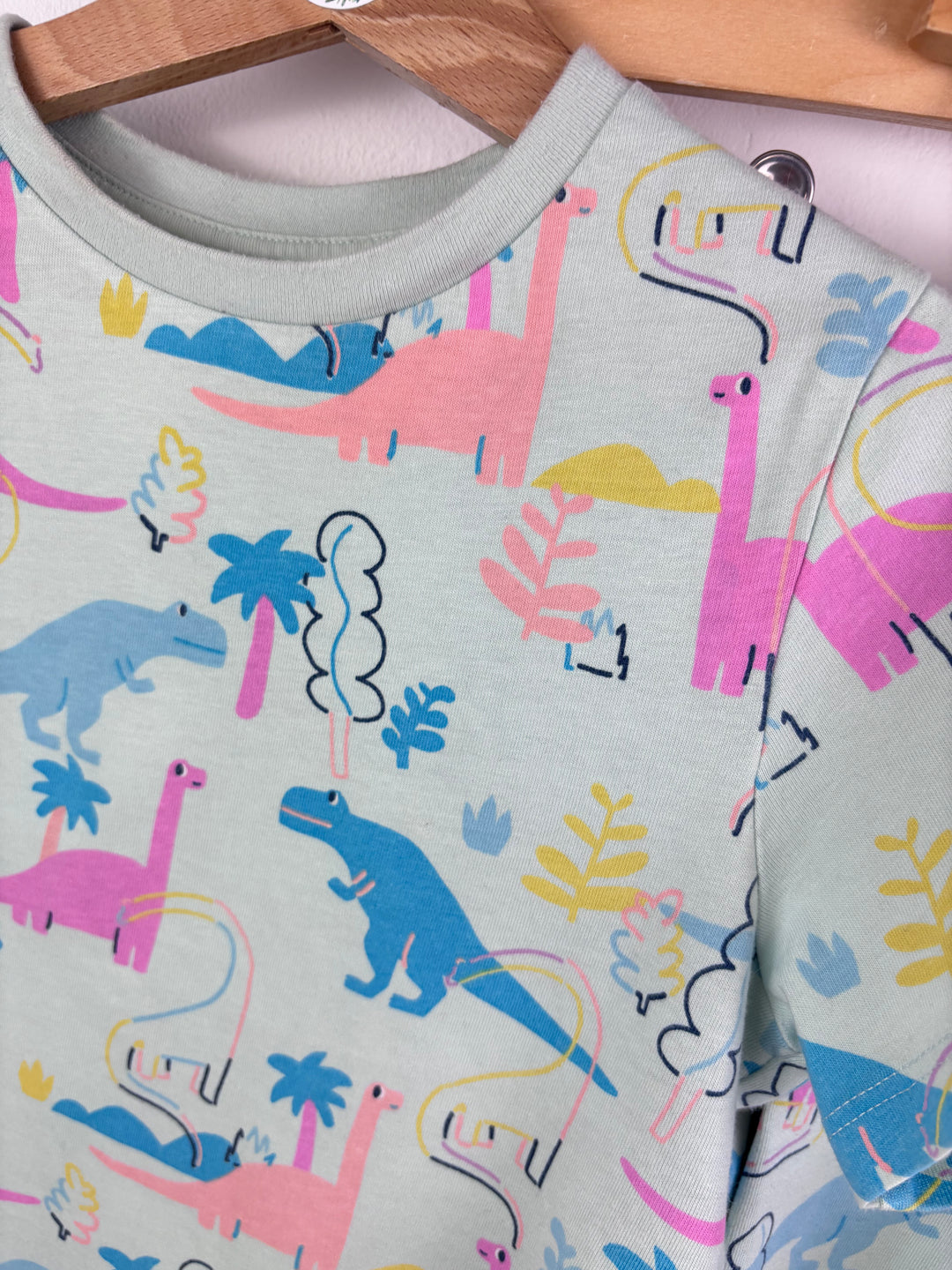 M&S Mixed Print Pyjama Bundle of 2 Sets 6-7 Years-Night Wear-Second Snuggle Preloved