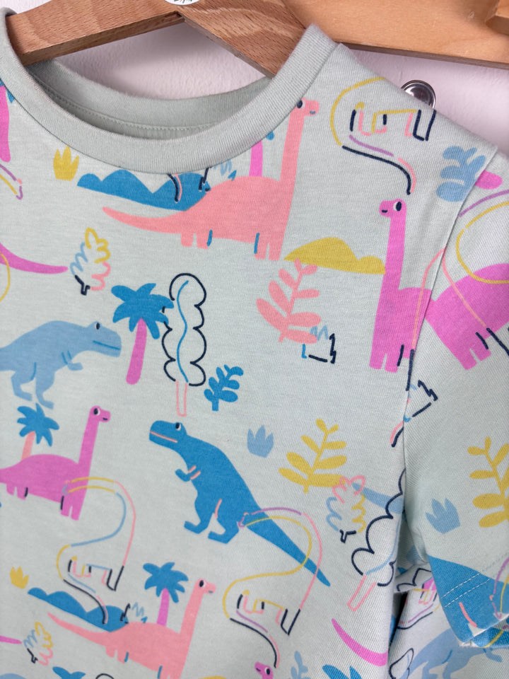 M&S Mixed Print Pyjama Bundle of 2 Sets 6-7 Years-Night Wear-Second Snuggle Preloved