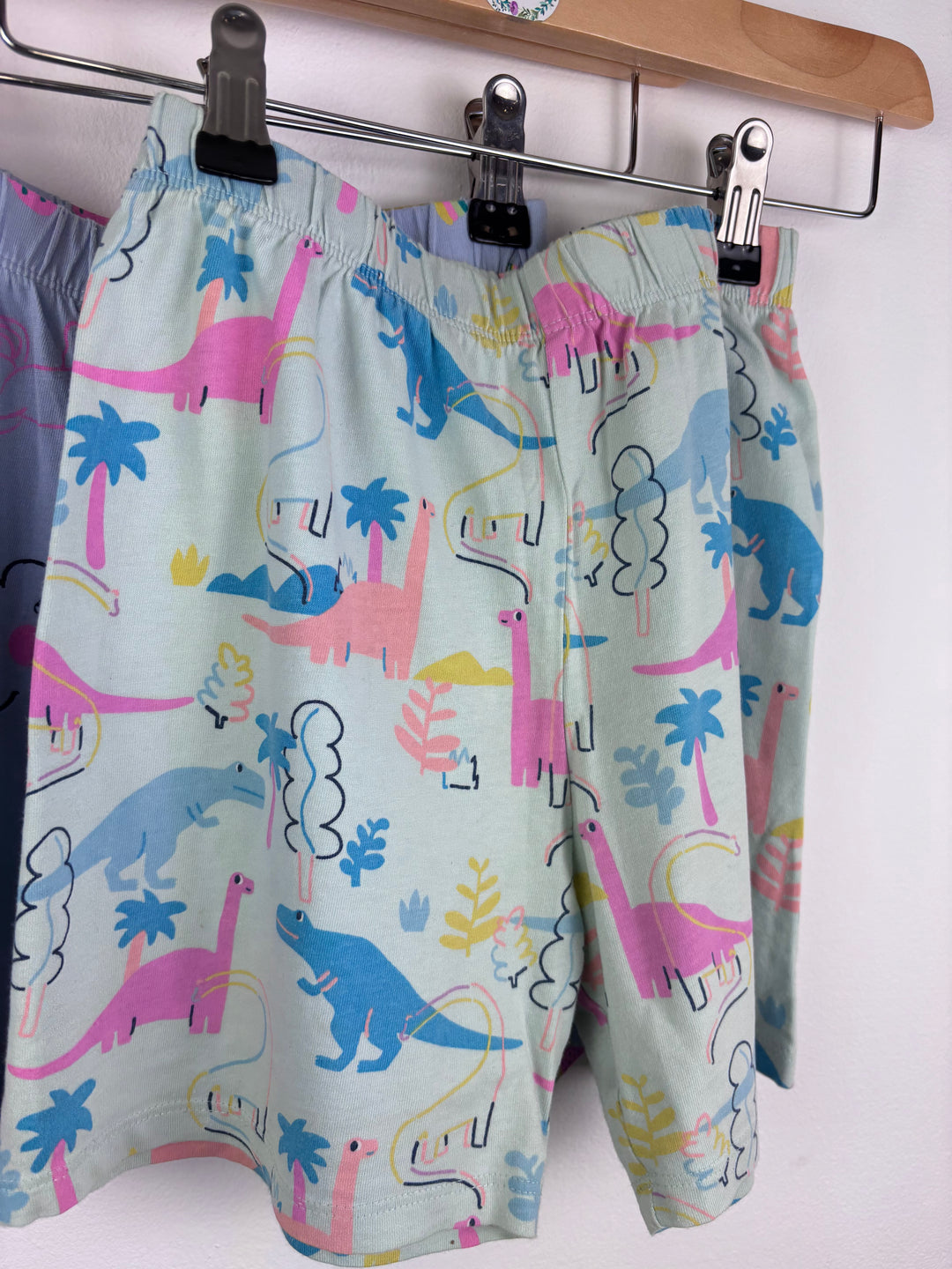 M&S Mixed Print Pyjama Bundle of 2 Sets 6-7 Years-Night Wear-Second Snuggle Preloved
