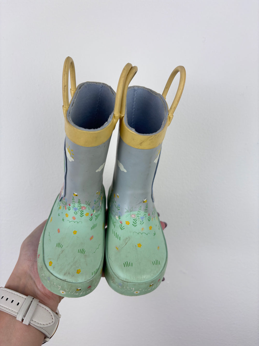 George Peppa Pig Wellies UK 4-Boots-Second Snuggle Preloved