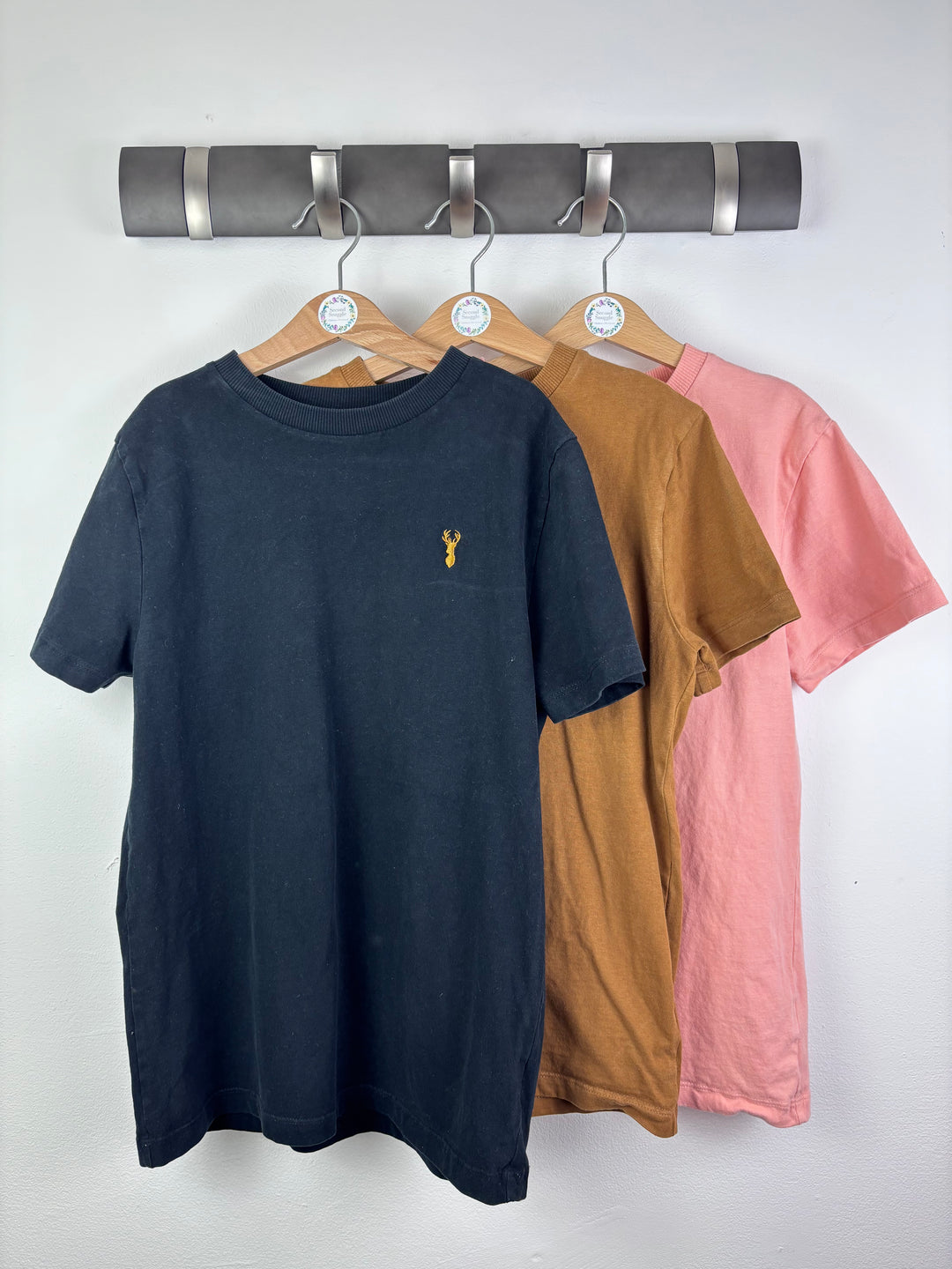 Next Mixed Colour T-Shirt Bundle of 3 11 Years-Tops-Second Snuggle Preloved