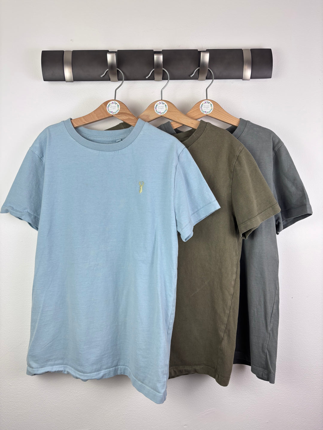 Next Mixed Colour T-Shirt Bundle of 3 11 Years-Tops-Second Snuggle Preloved