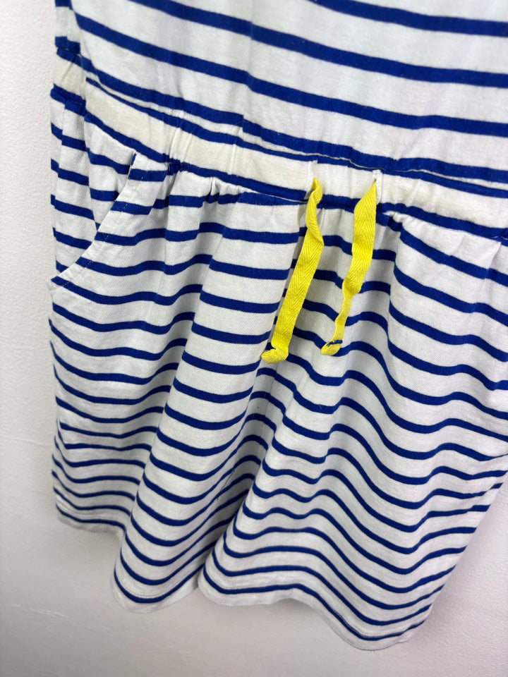Boden Blue Stripe Jersey Dress 11-12 Years-Dresses-Second Snuggle Preloved