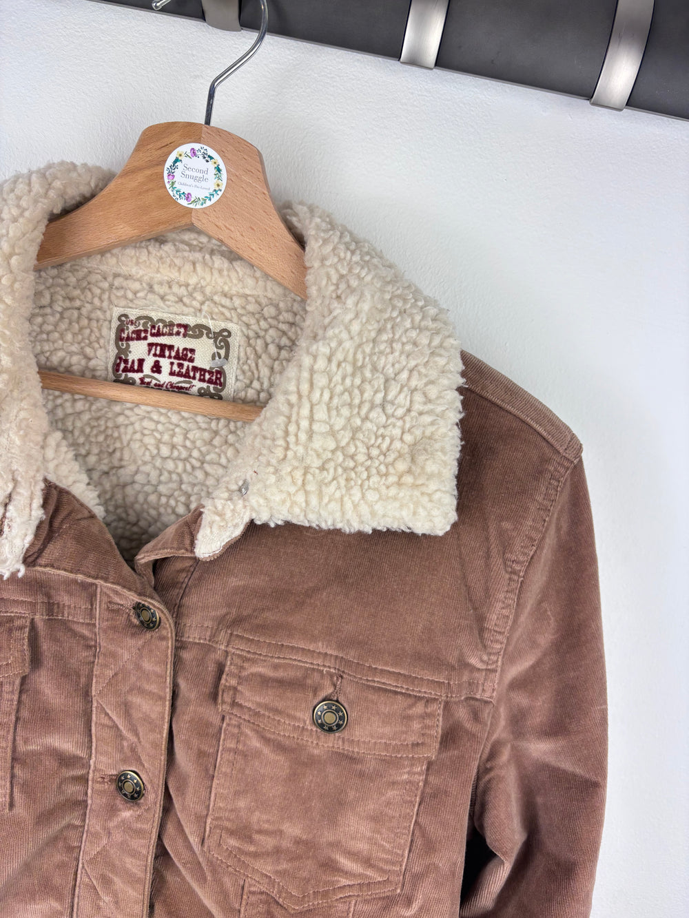 Cache Brown Cord Jacket Small Adult-Jackets-Second Snuggle Preloved