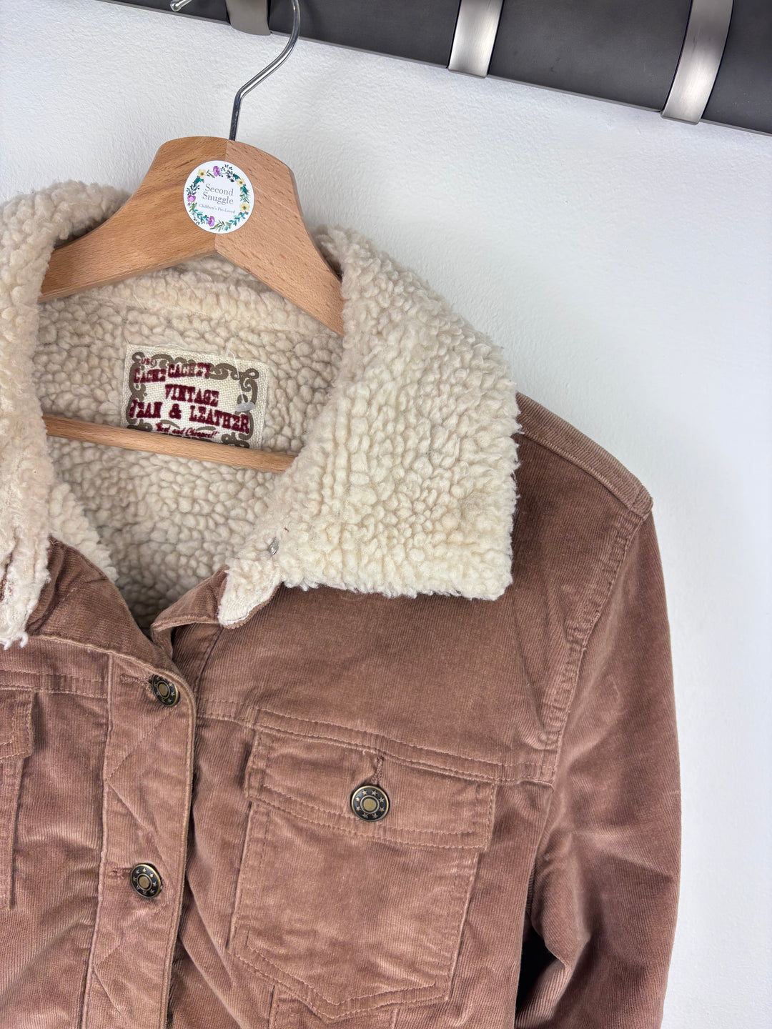 Cache Brown Cord Jacket Small Adult-Jackets-Second Snuggle Preloved