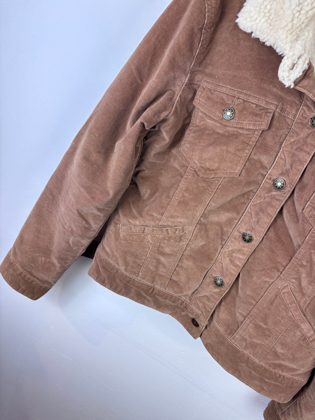Cache Brown Cord Jacket Small Adult-Jackets-Second Snuggle Preloved