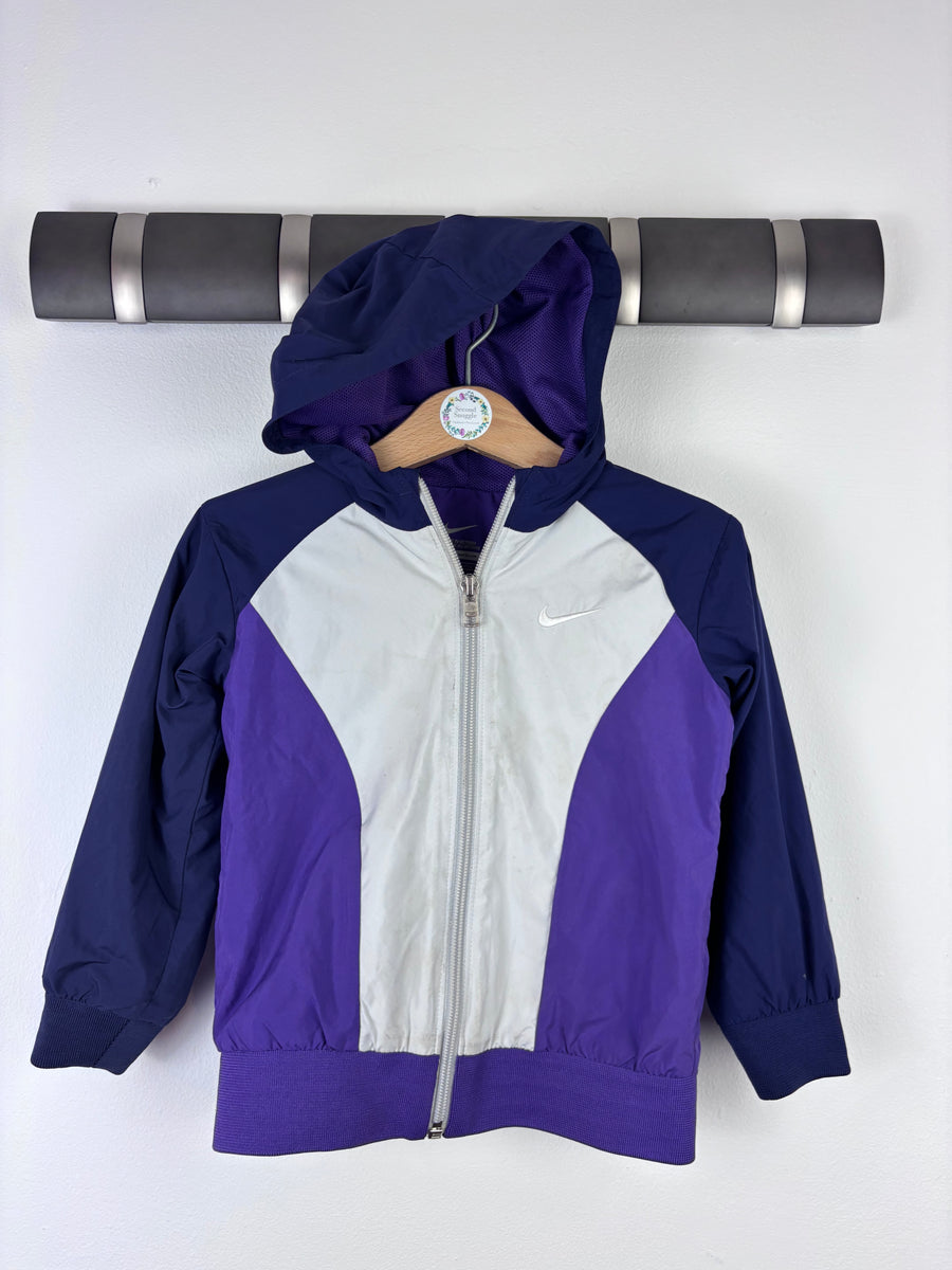 Nike Purple Hooded Jacket 18-24 Months-Jackets-Second Snuggle Preloved