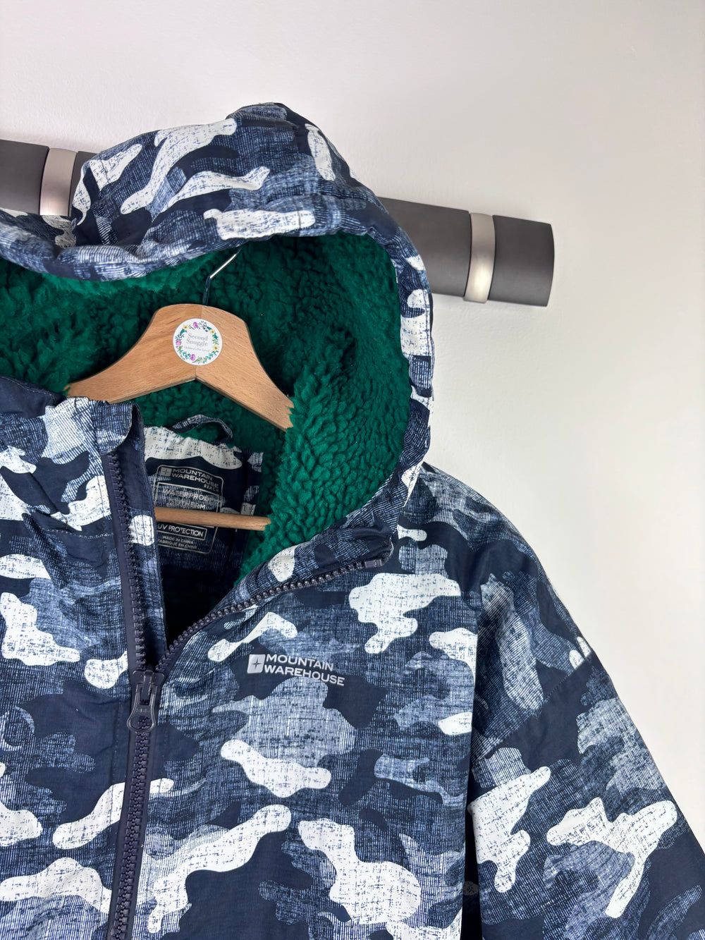 Mountain Warehouse Camo Coat S/P 6-8 Years-Coats-Second Snuggle Preloved