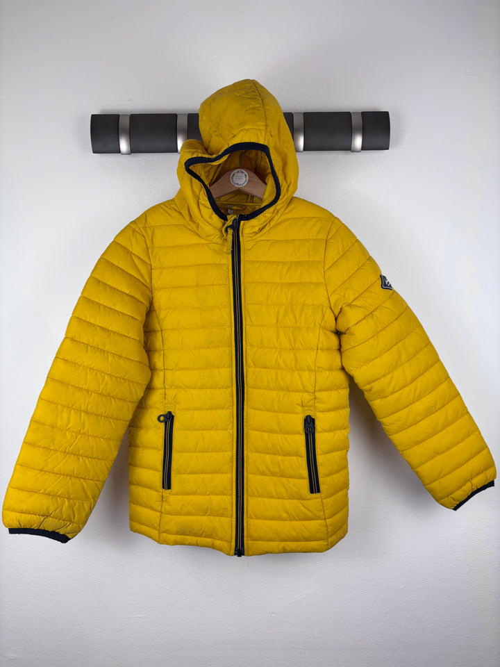 Joules Yellow Puffer Jacket 10 Years-Coats-Second Snuggle Preloved