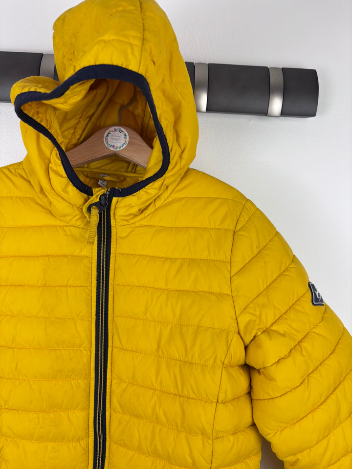 Joules Yellow Puffer Jacket 10 Years-Coats-Second Snuggle Preloved