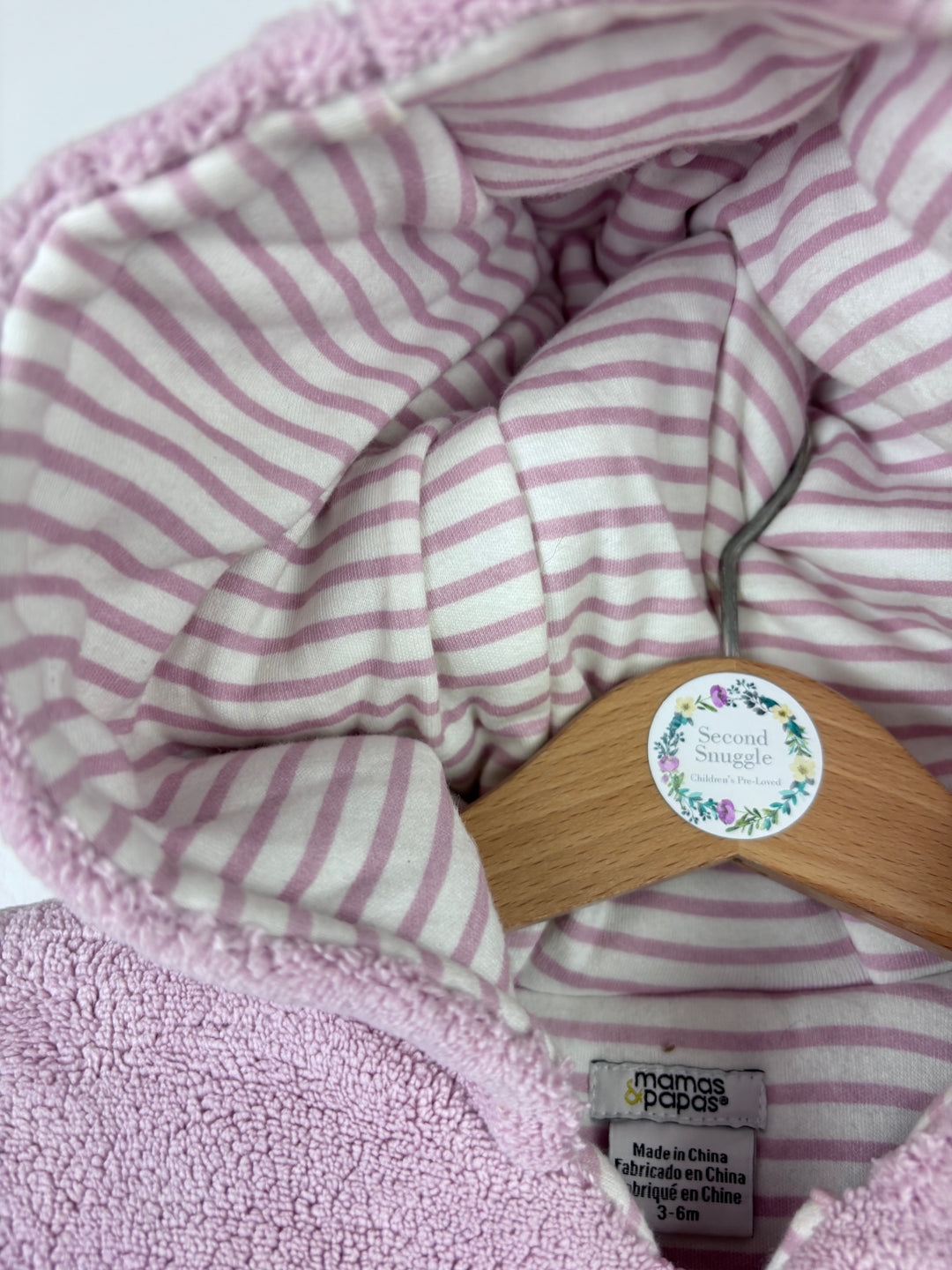 Mamas & Papas Lilac Pramsuit 3-6 Months-Pramsuits-Second Snuggle Preloved