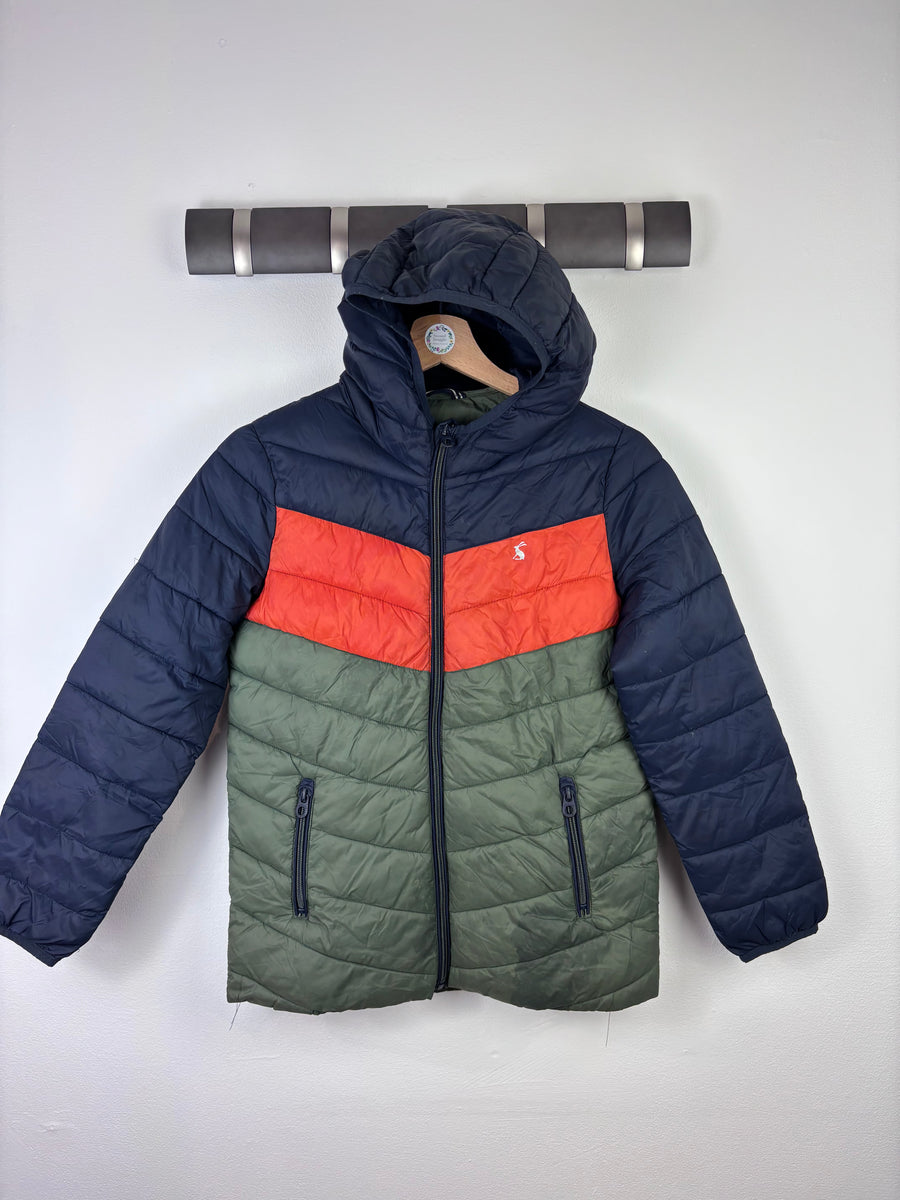 Joules Colour Block Puffer Jacket 11 Years-Coats-Second Snuggle Preloved