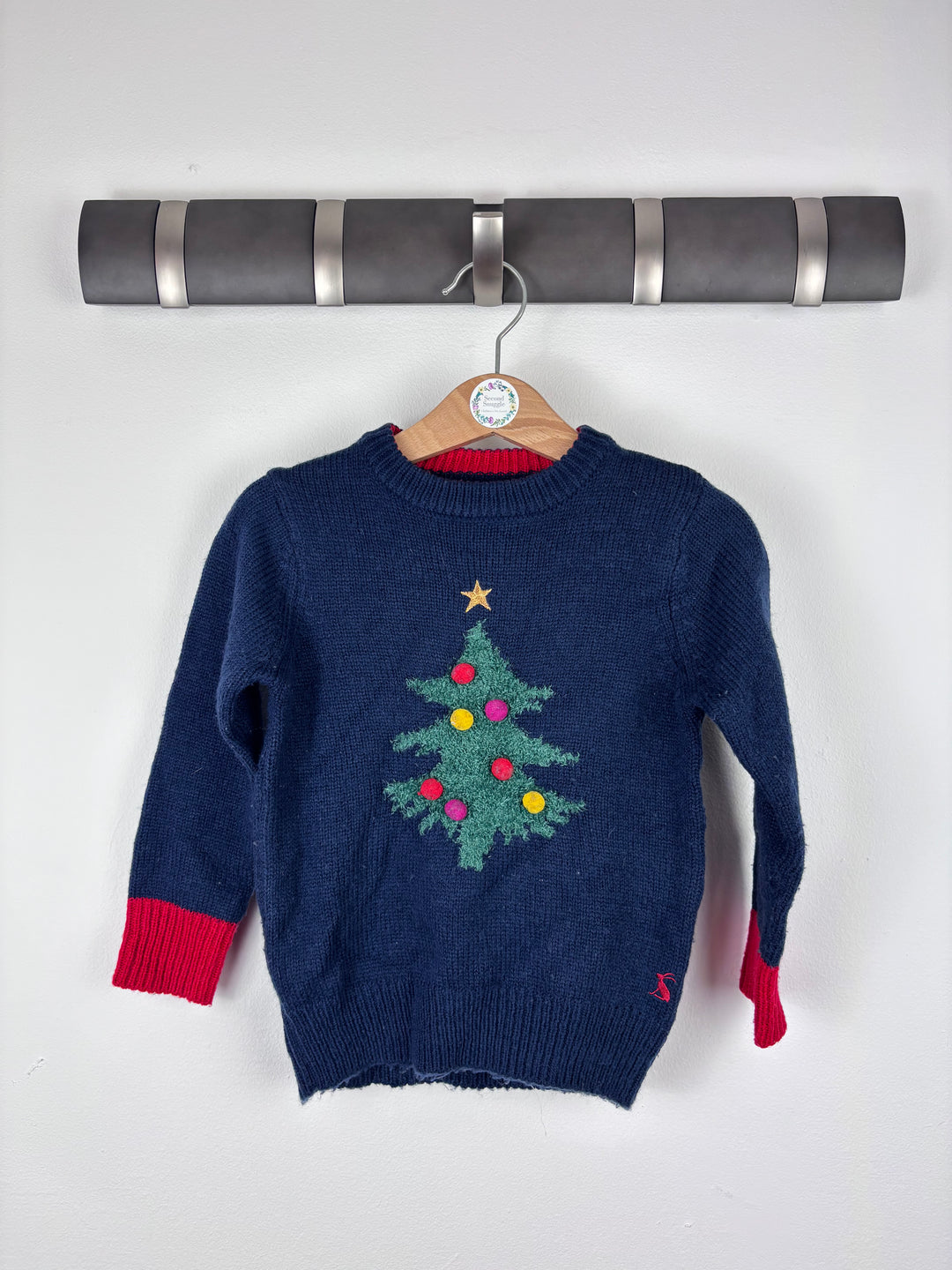 Joules Christmas Jumper 2 Years-Jumpers-Second Snuggle Preloved