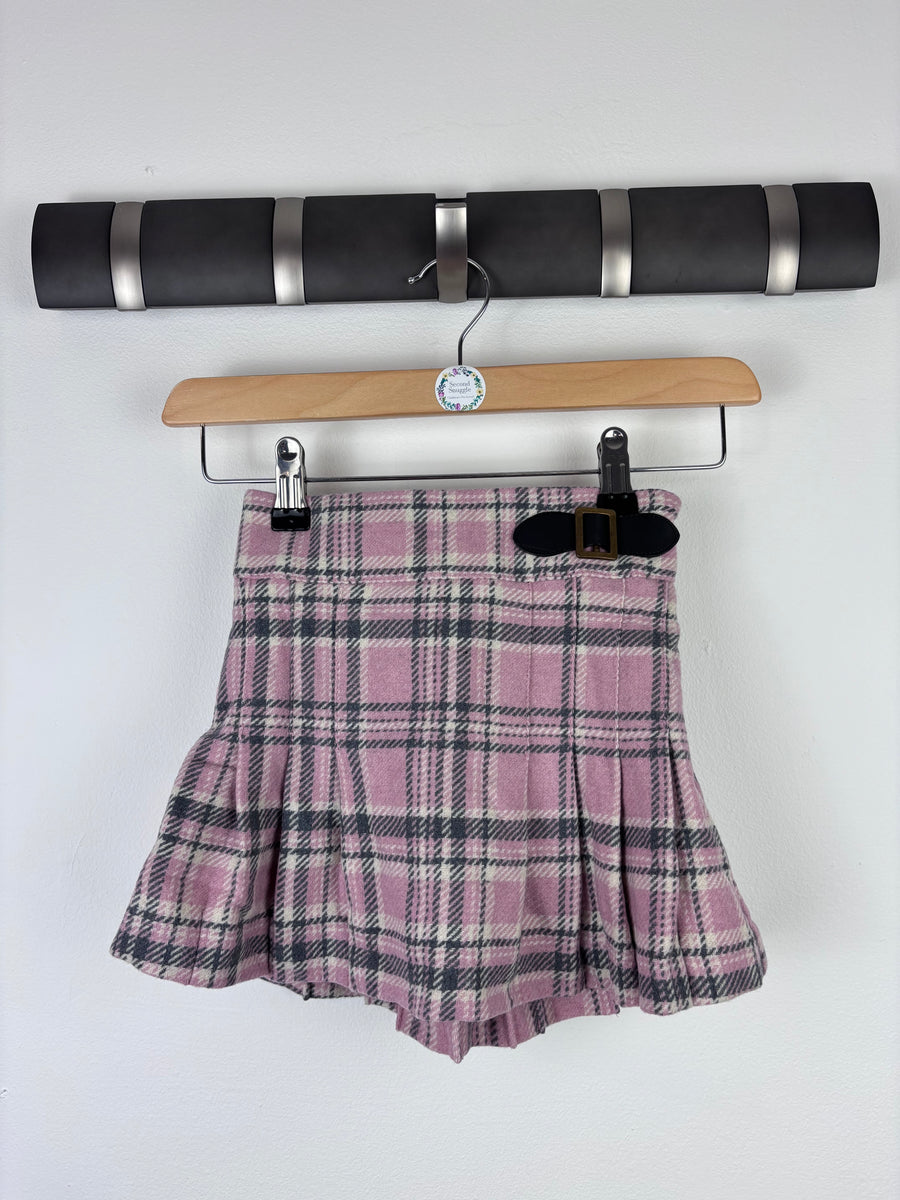 Next Pink Check Skirt 3-4 Years-Skirts-Second Snuggle Preloved