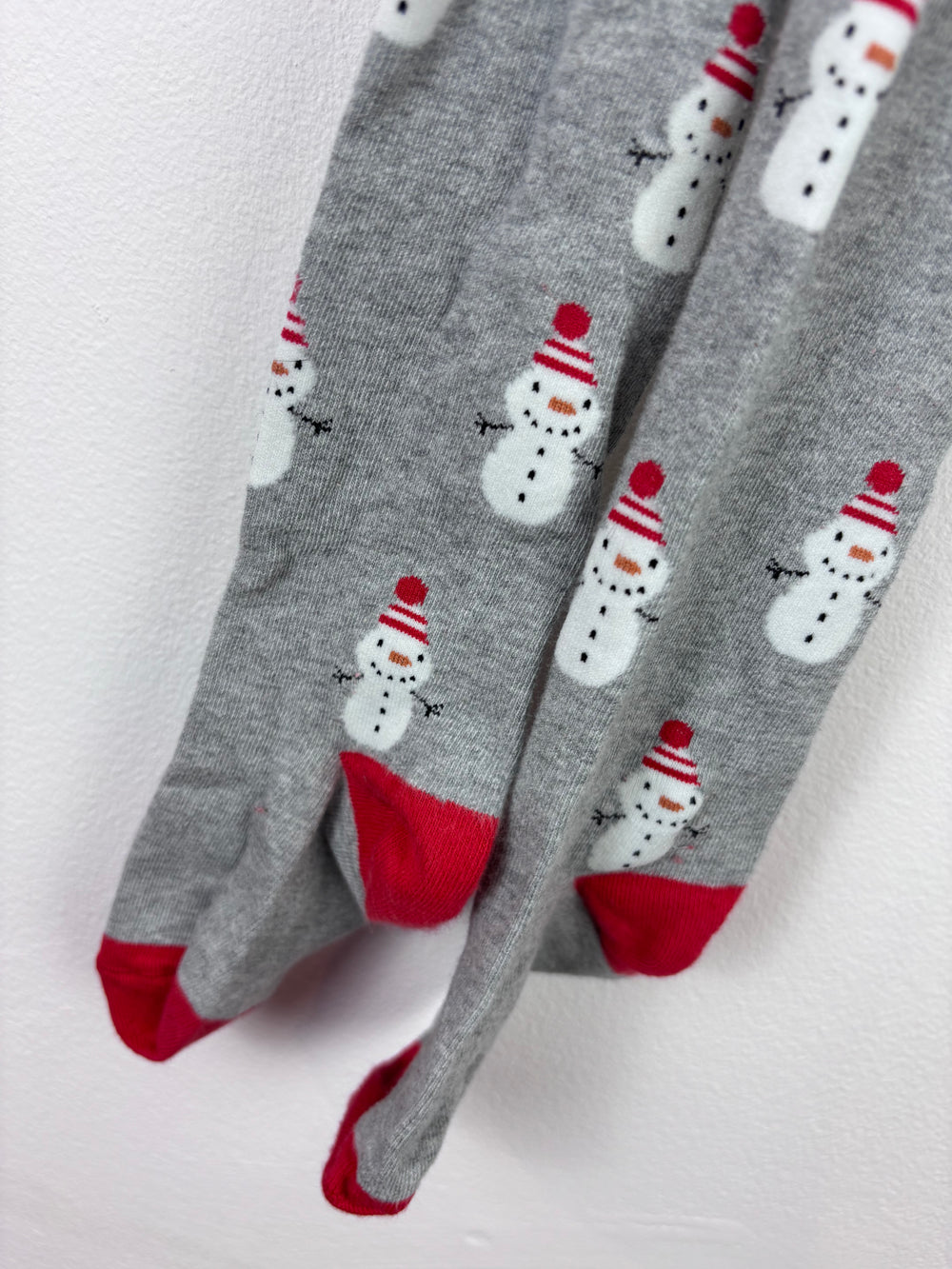 Next Snowman Tights 5-6 Years-Tights & Socks-Second Snuggle Preloved
