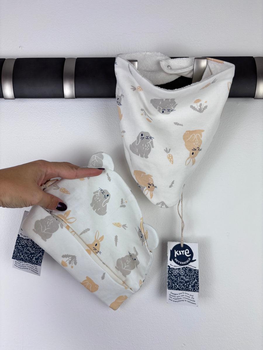 Kite Hat and Bib 6-12 Months-Accessories-Second Snuggle Preloved