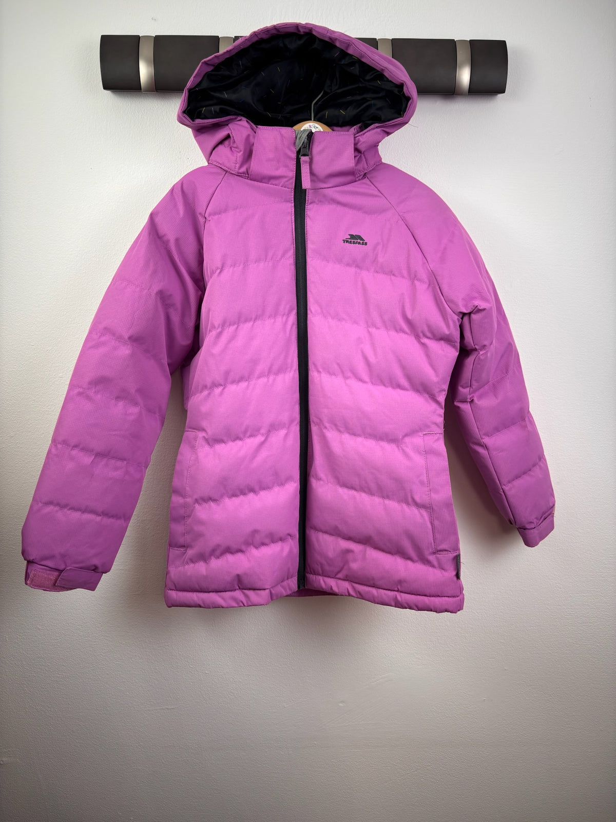 Trespass Purple Hooded Padded Winter Coat 5-6 Years-Coats-Second Snuggle Preloved