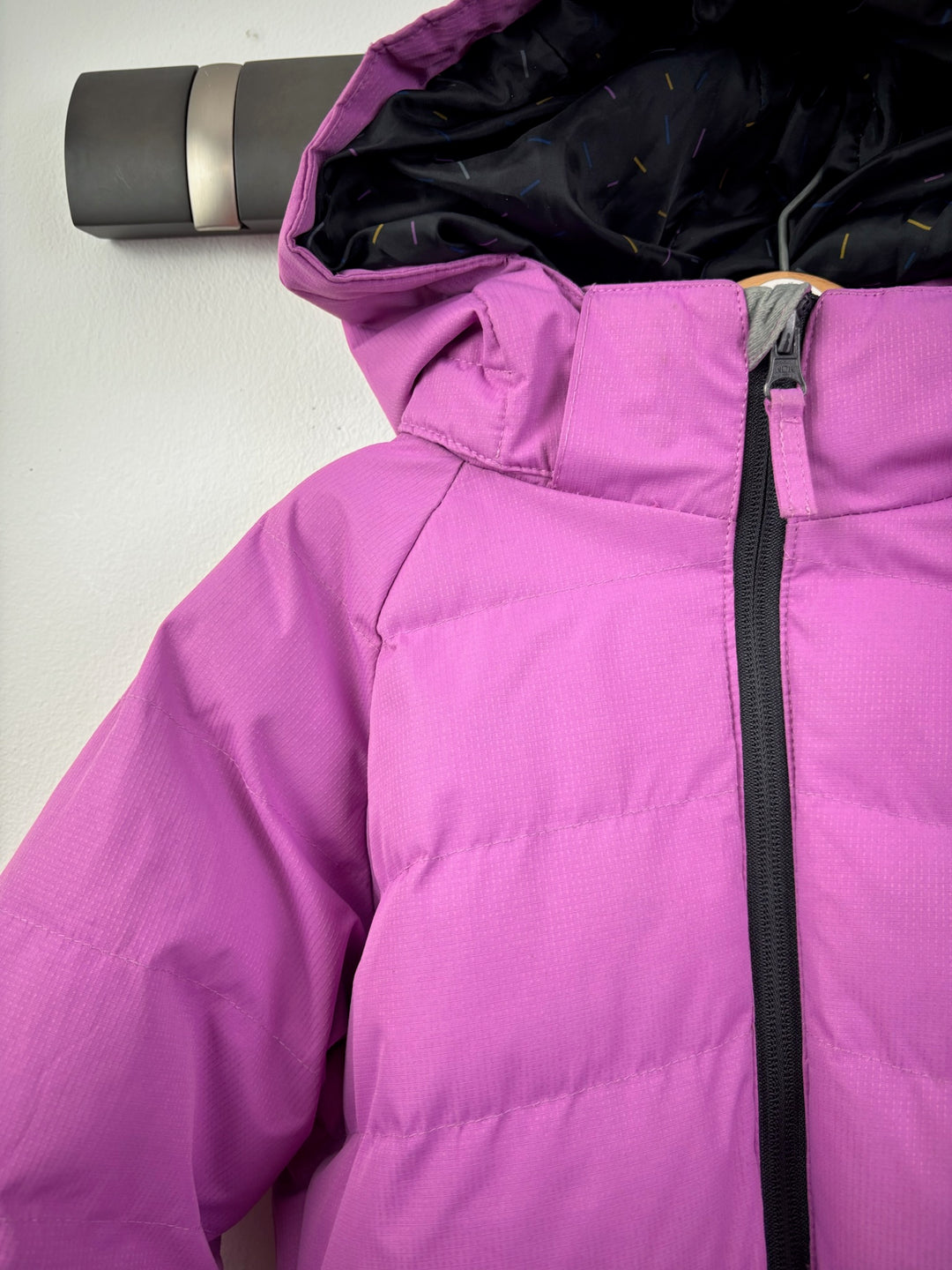 Trespass Purple Hooded Padded Winter Coat 5-6 Years-Coats-Second Snuggle Preloved