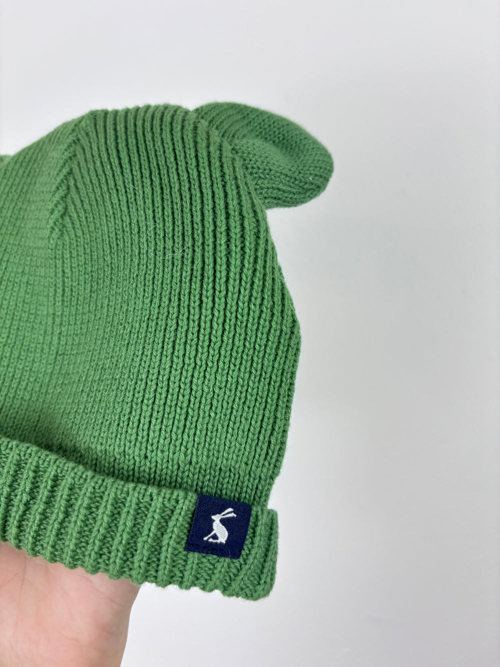 Joules Green Knit Hat 0-6 Months-Hats-Second Snuggle Preloved