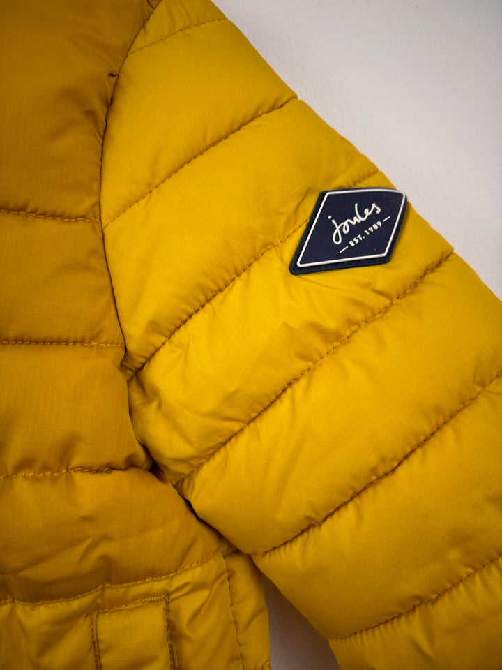 Joules Mustard Yellow Padded Jacket 4 Years-Coats-Second Snuggle Preloved