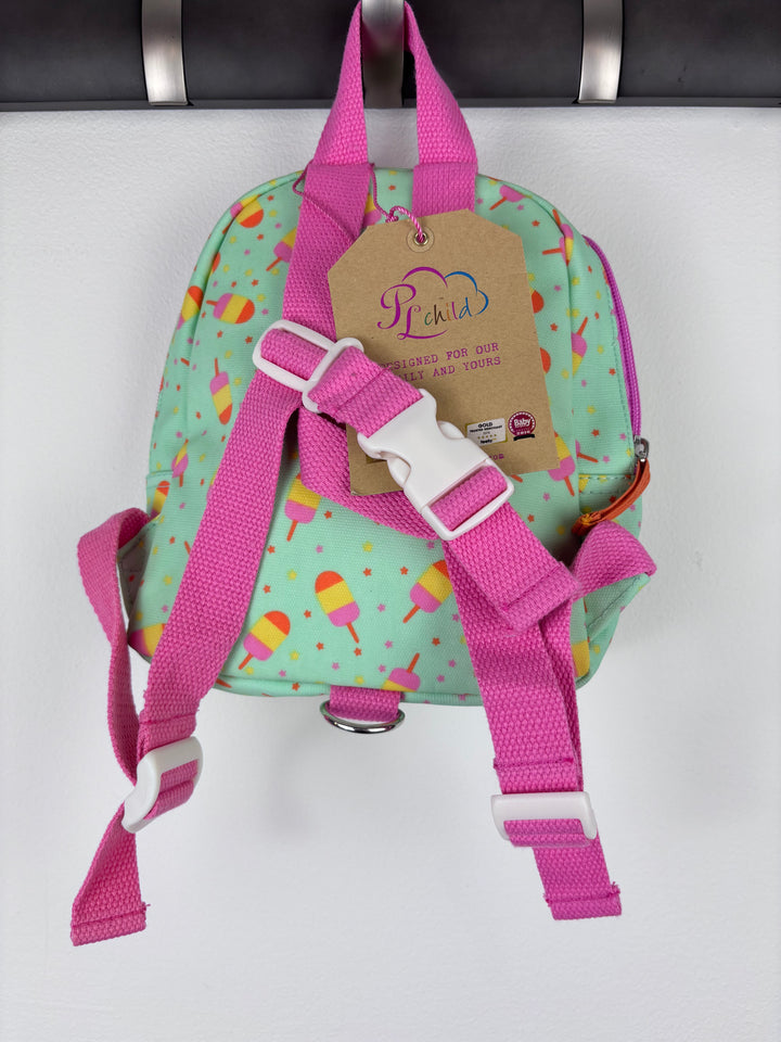Pink Lining Ice Lolly Backpack With Reins-Bags-Second Snuggle Preloved