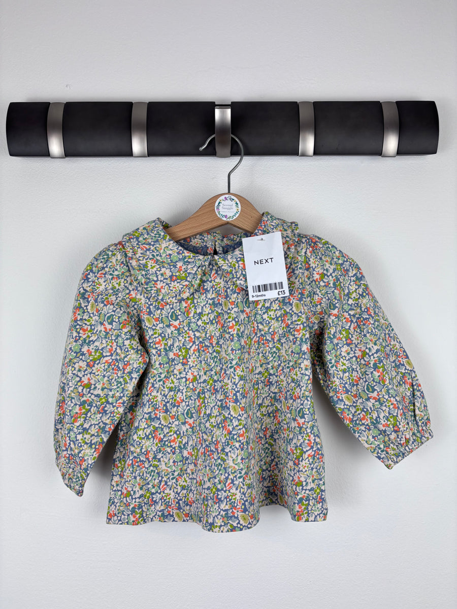 Next Floral Top 9-12 Months-Tops-Second Snuggle Preloved
