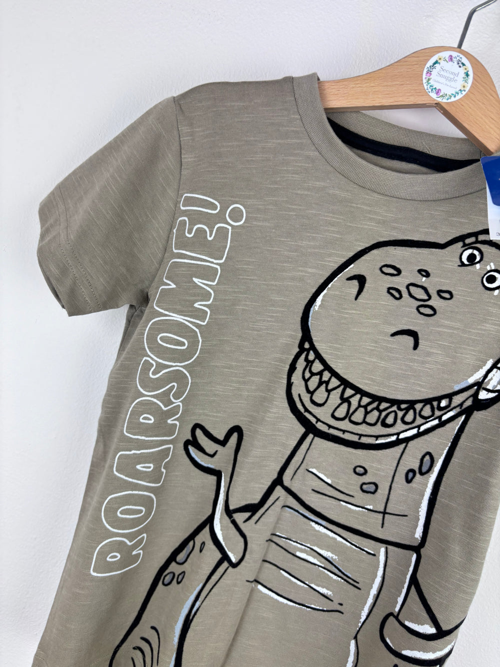 Next Dinosaur T Shirt 3-4 Years-Tops-Second Snuggle Preloved