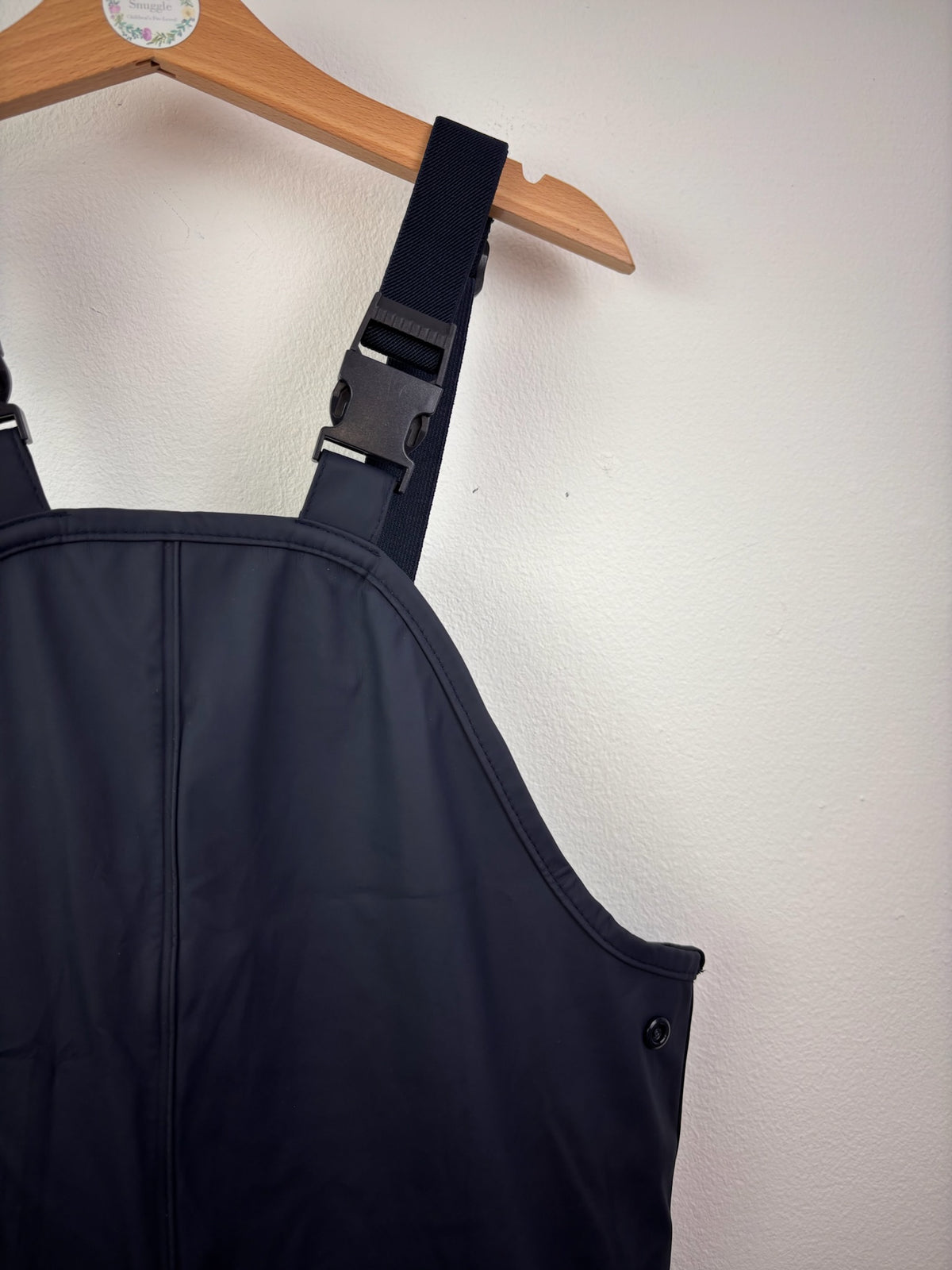 Lupilu Navy Waterproof Rain Dungarees 4-6 Years-Dungarees-Second Snuggle Preloved
