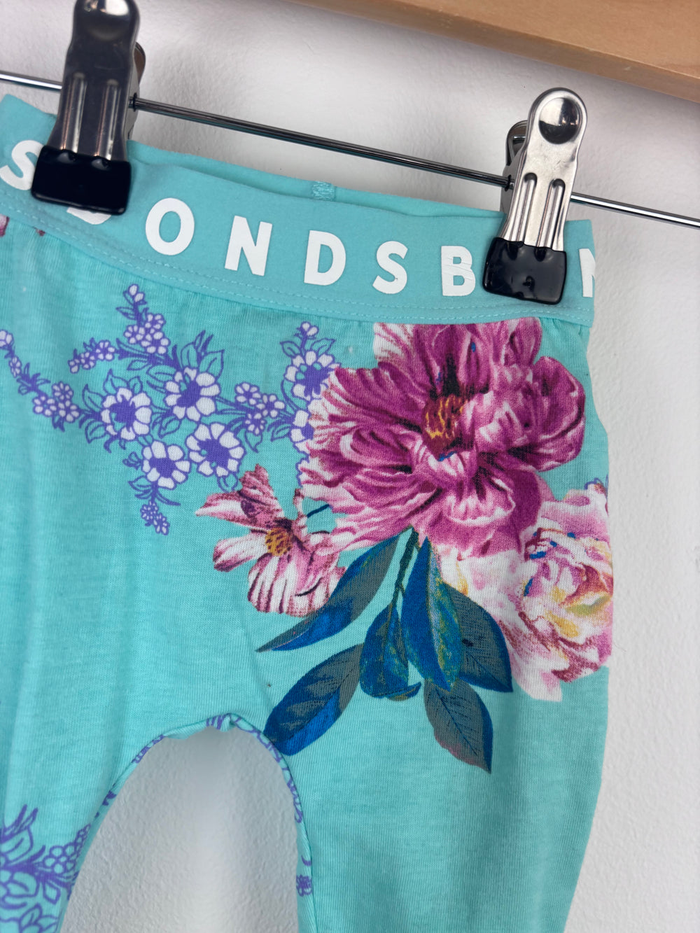 Bonds Floral Leggings 0-3 Months-Leggings-Second Snuggle Preloved