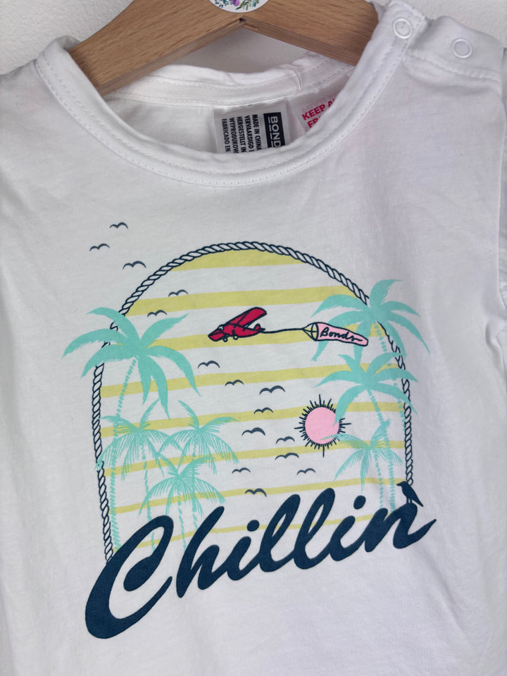 Bonds T Shirt 3-6 Months-Tops-Second Snuggle Preloved