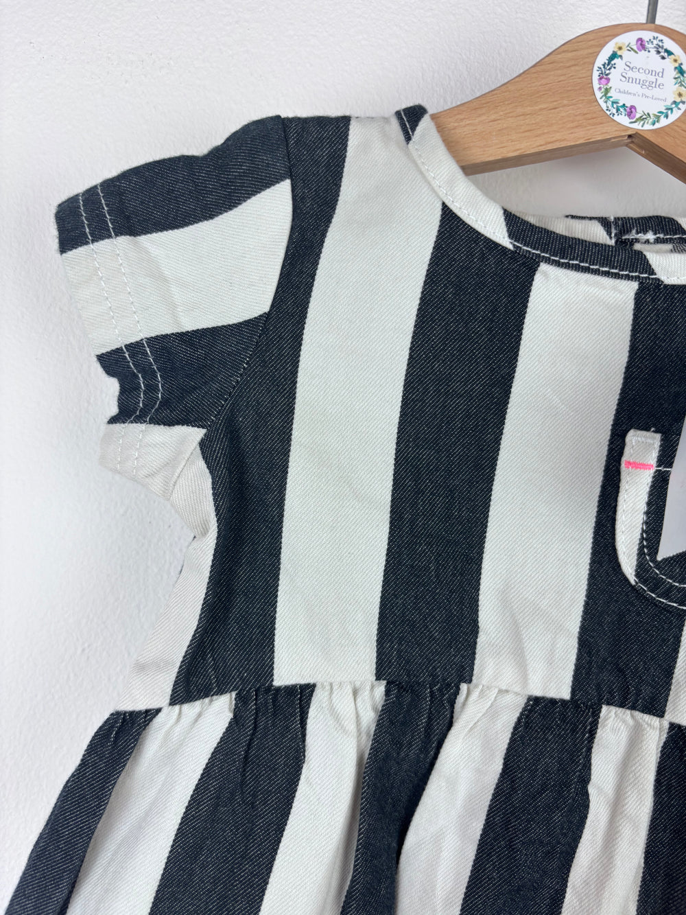 Next Stripe Dress 3-6 Months-Dresses-Second Snuggle Preloved