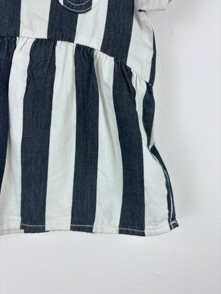 Next Stripe Dress 3-6 Months-Dresses-Second Snuggle Preloved