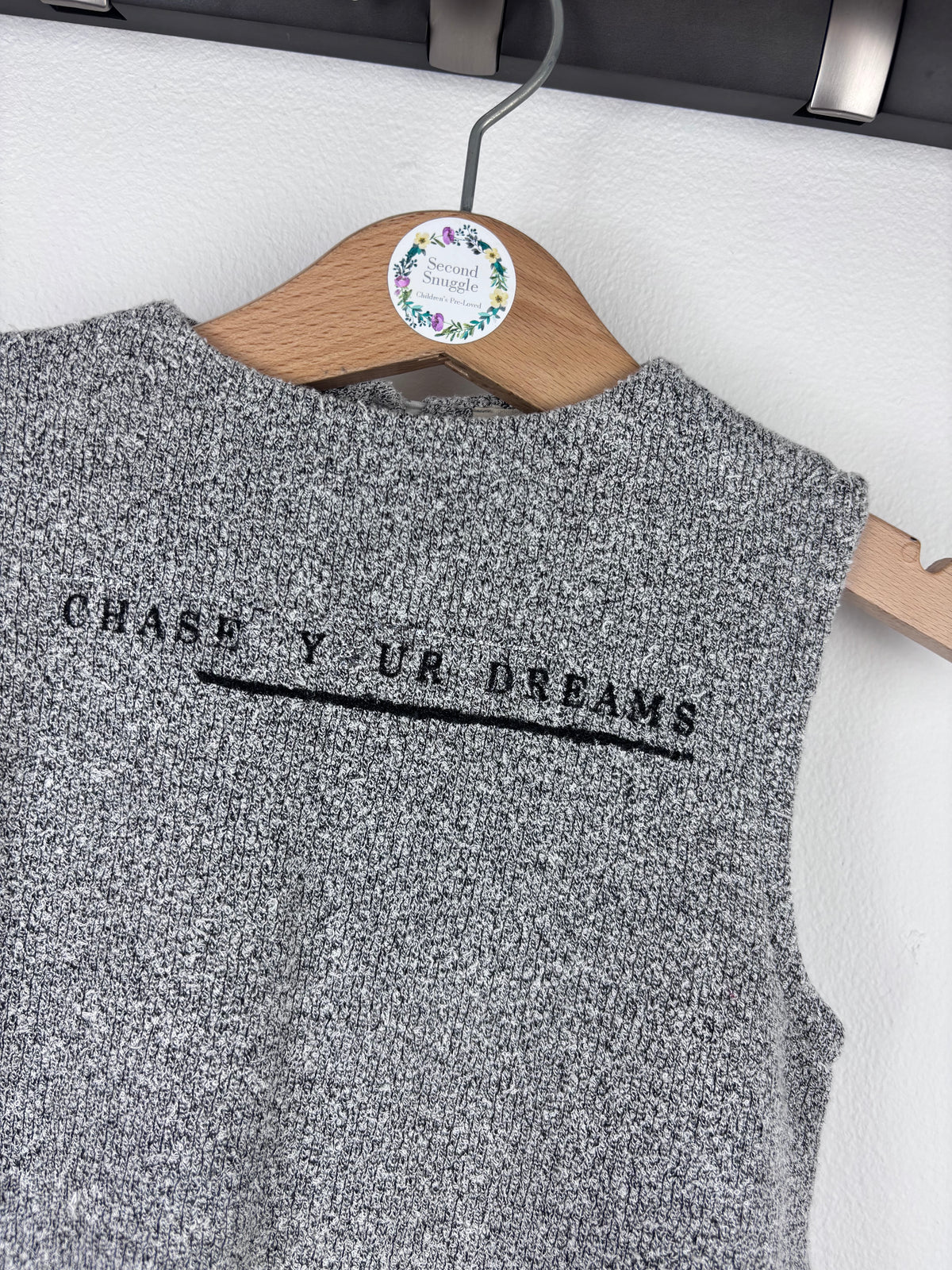 River Island Grey Sleeveless Dress 2-3 Years-Dresses-Second Snuggle Preloved