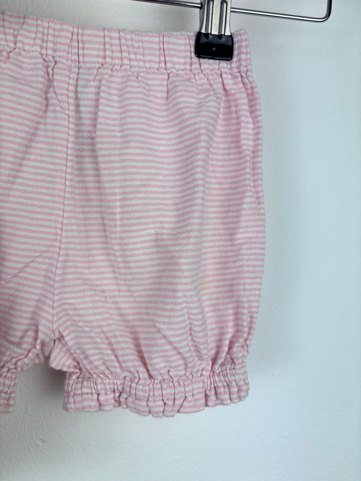 Next Pink Stripe Dress and Bloomer Set 3-6 Months-Dresses-Second Snuggle Preloved