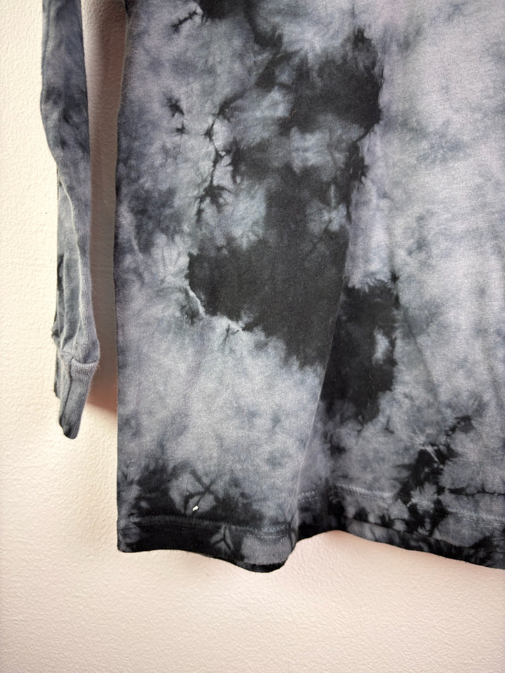 Tiny Whales Black Grey Tie Dye Stay Rad Top 4 Years-Tops-Second Snuggle Preloved