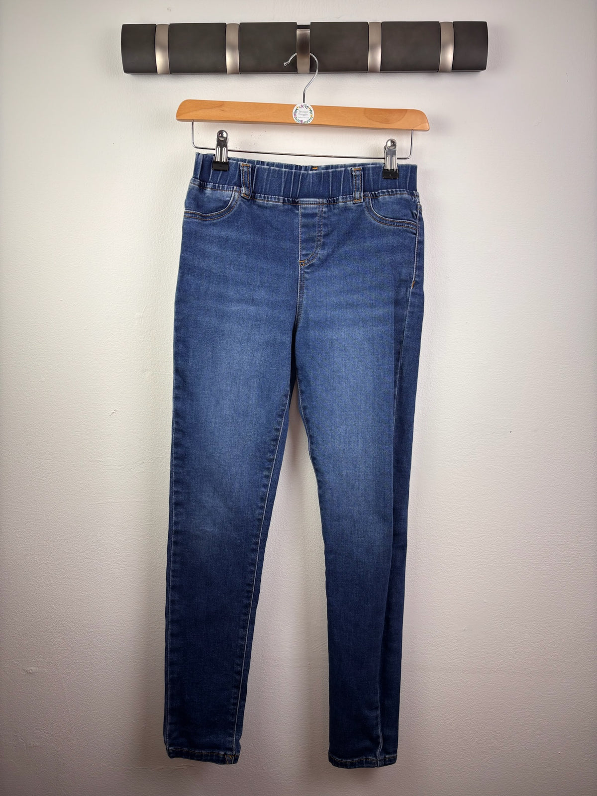 Boden Blue Pull On Skinny Jeans 11 Years-Trousers-Second Snuggle Preloved