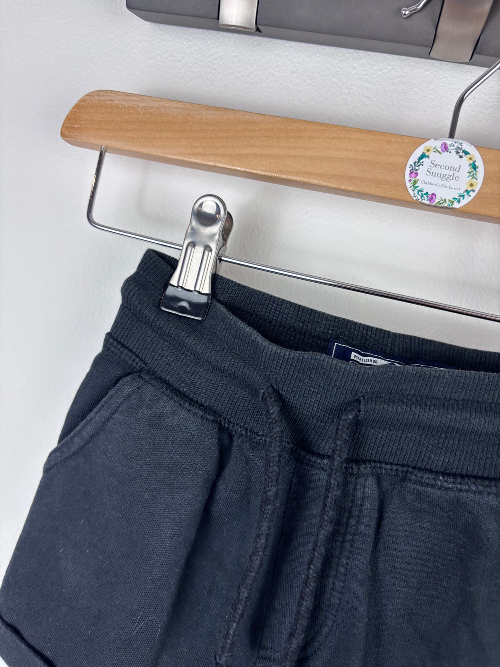 Next Navy and Grey Shorts Set 6-9 Months-Shorts-Second Snuggle Preloved
