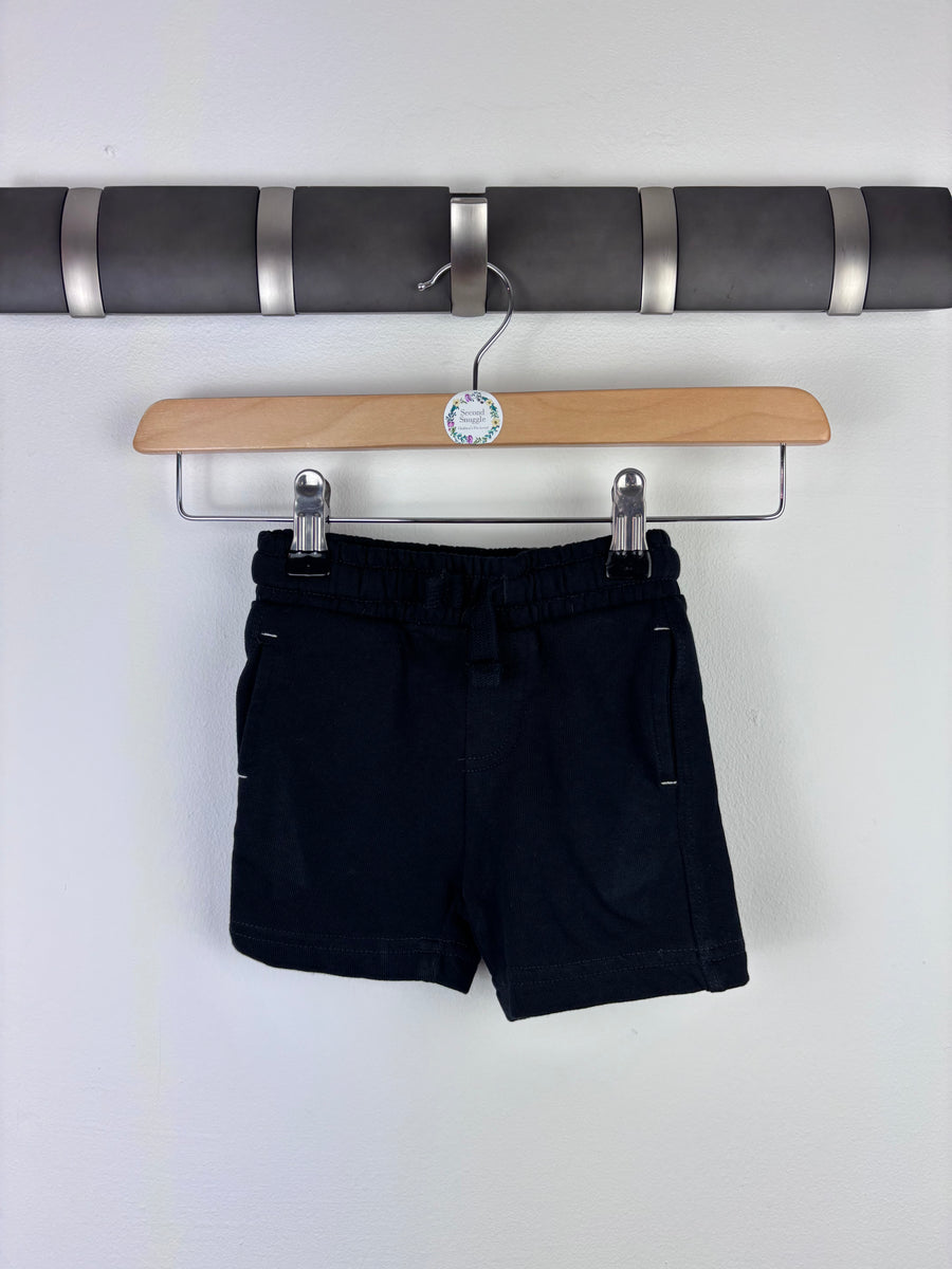 Mothercare Navy Shorts 6-9 Months-Shorts-Second Snuggle Preloved
