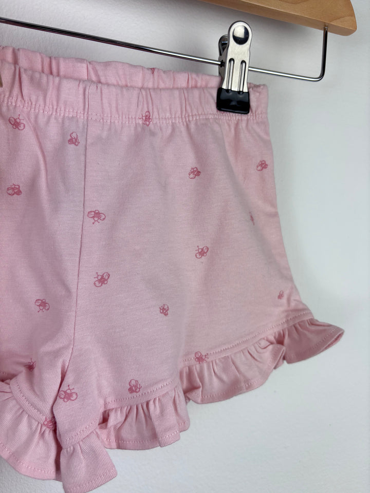 Disney Pooh T-Shirt and Pink Shorts Set 12-18 Months-Sets-Second Snuggle Preloved
