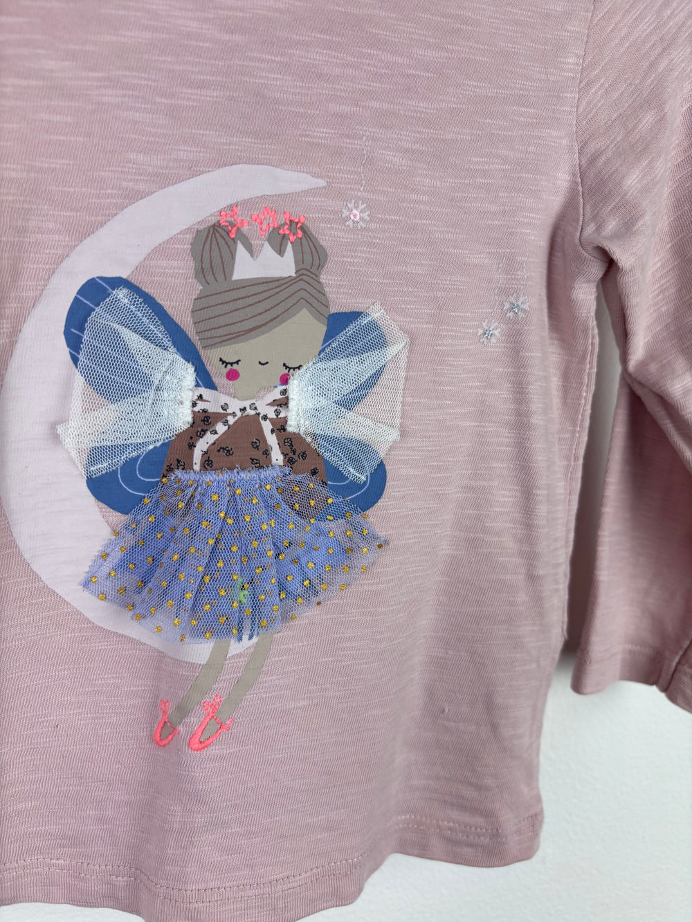 Next Pink Fairy Long Sleeve Top 12-18 Months-Tops-Second Snuggle Preloved