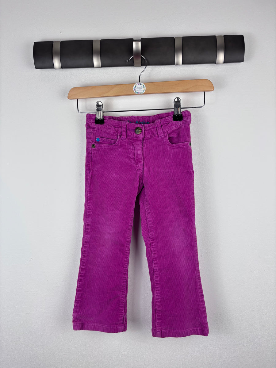 Mini Boden Pink Corduroy Trousers 3 Years-Trousers-Second Snuggle Preloved