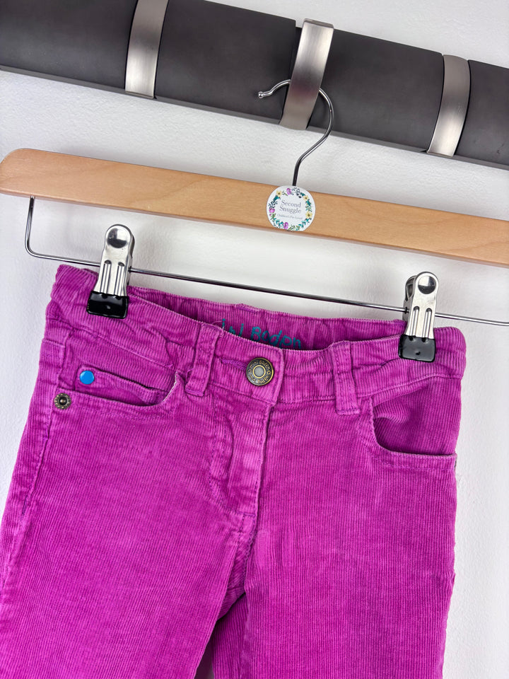 Mini Boden Pink Corduroy Trousers 3 Years-Trousers-Second Snuggle Preloved