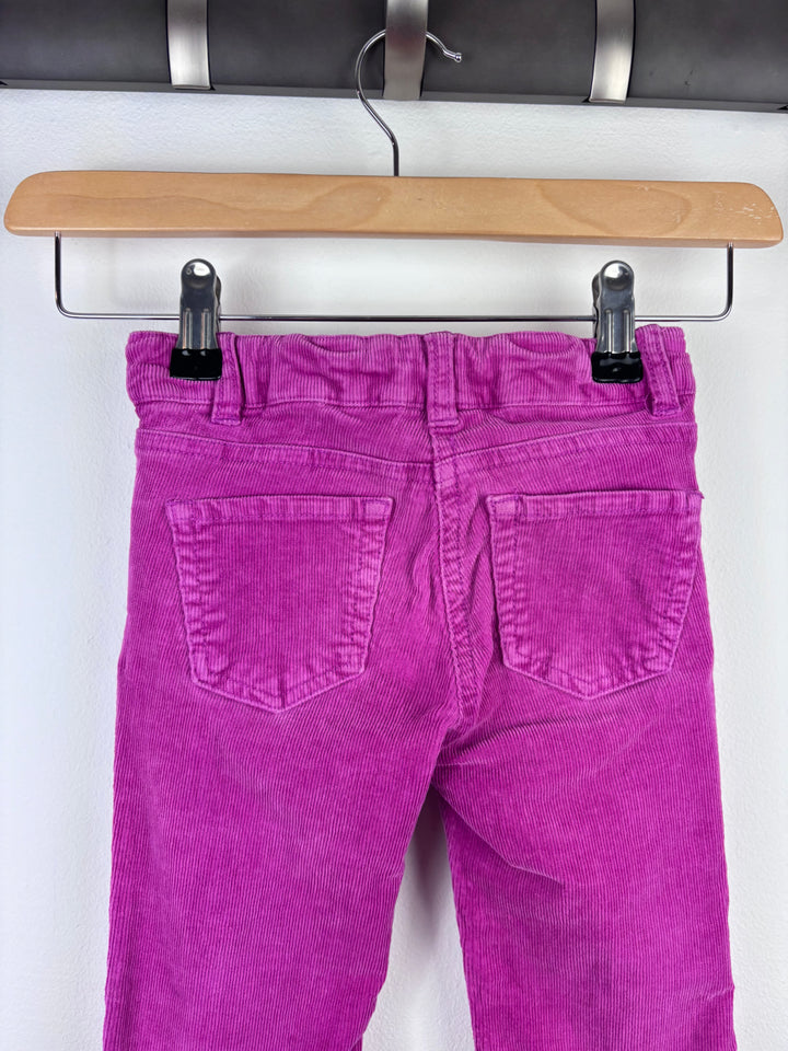 Mini Boden Pink Corduroy Trousers 3 Years-Trousers-Second Snuggle Preloved