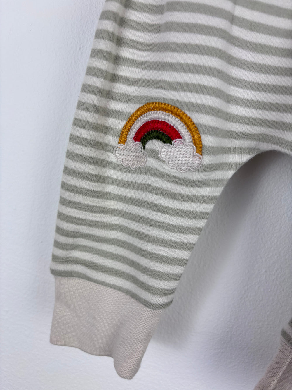 Little Green Radicals Rainbow Leggings 3-6 Months-Leggings-Second Snuggle Preloved