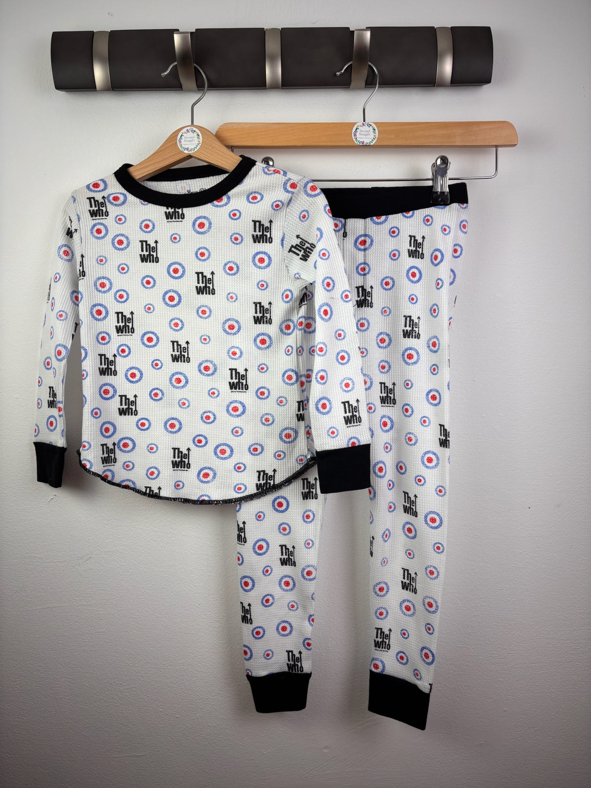 Rowdy Sprouts The Who Target Print Pyjama Set 4 Years-Night Wear-Second Snuggle Preloved